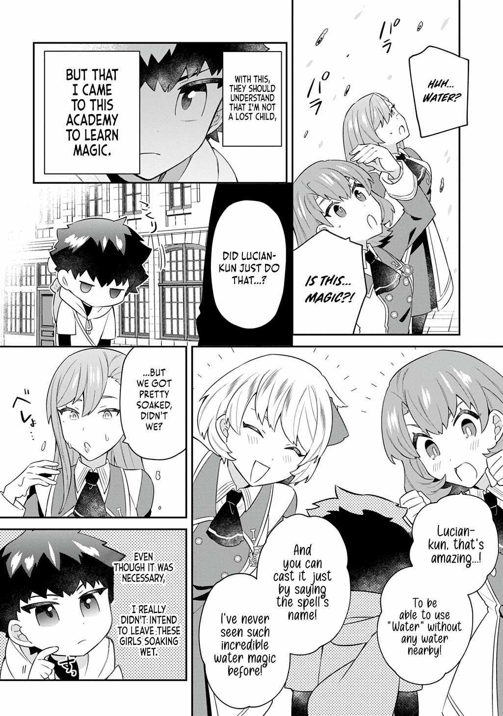 The Divine Mage: The God-Beloved Dropout Enters the Magic Academy Chapter 5 page 9 - 