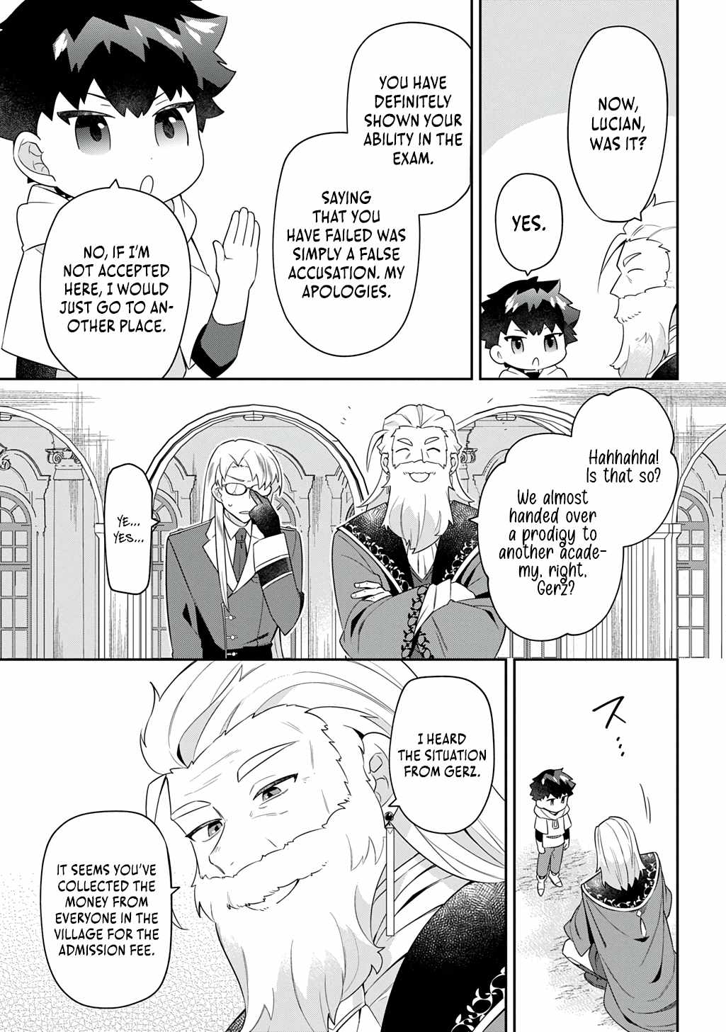 The Divine Mage: The God-Beloved Dropout Enters the Magic Academy Chapter 6 page 12 - 