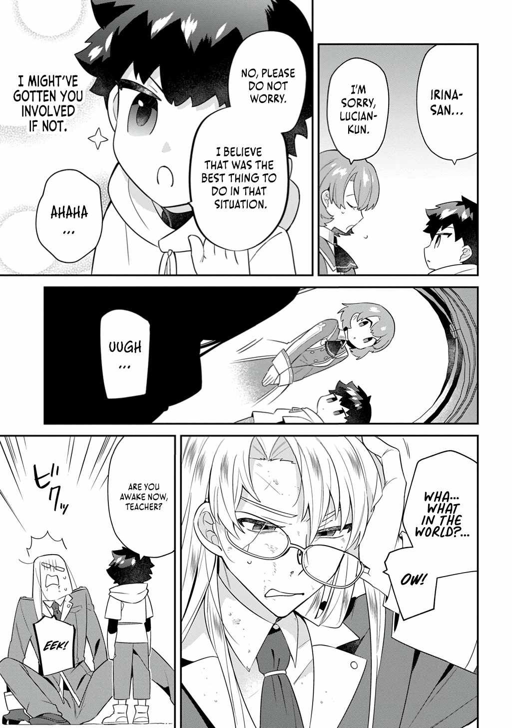 The Divine Mage: The God-Beloved Dropout Enters the Magic Academy Chapter 6 page 4 - 