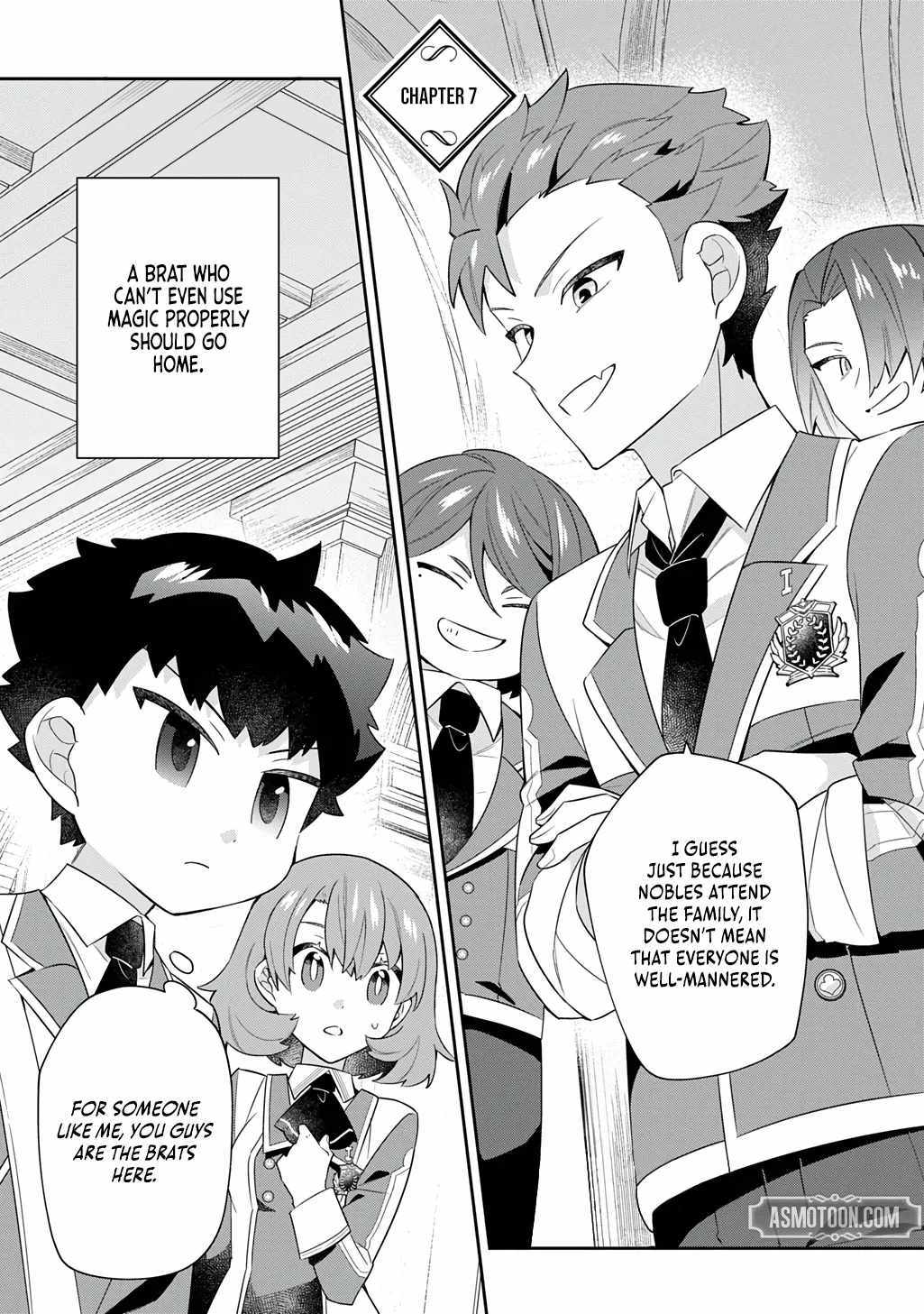 The Divine Mage: The God-Beloved Dropout Enters the Magic Academy Chapter 7 page 2 - 