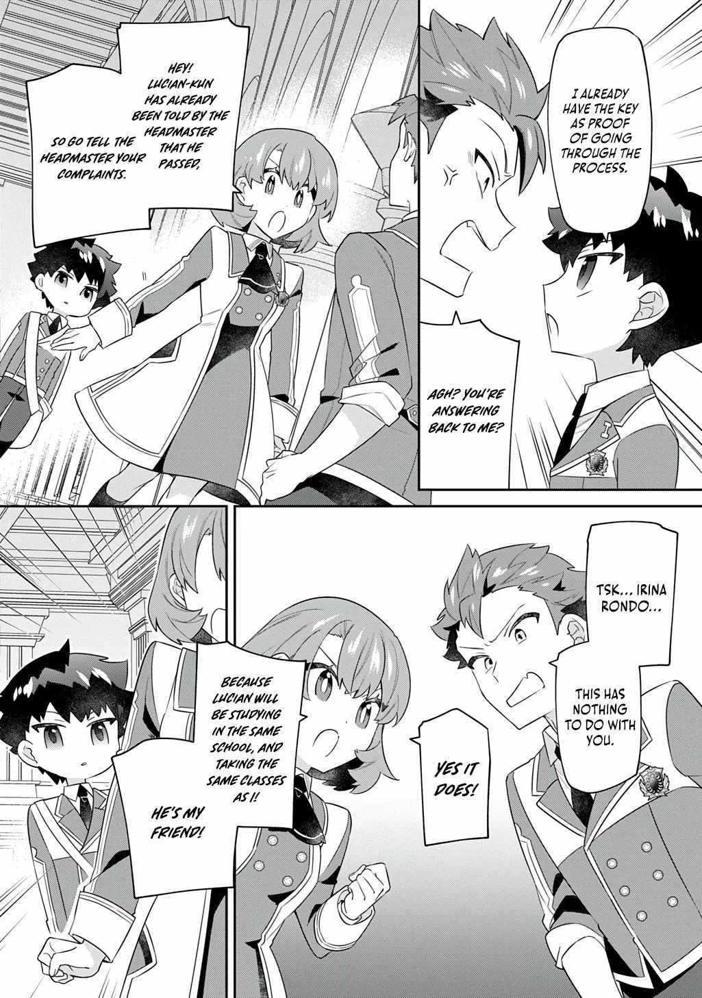 The Divine Mage: The God-Beloved Dropout Enters the Magic Academy Chapter 7 page 3 - 
