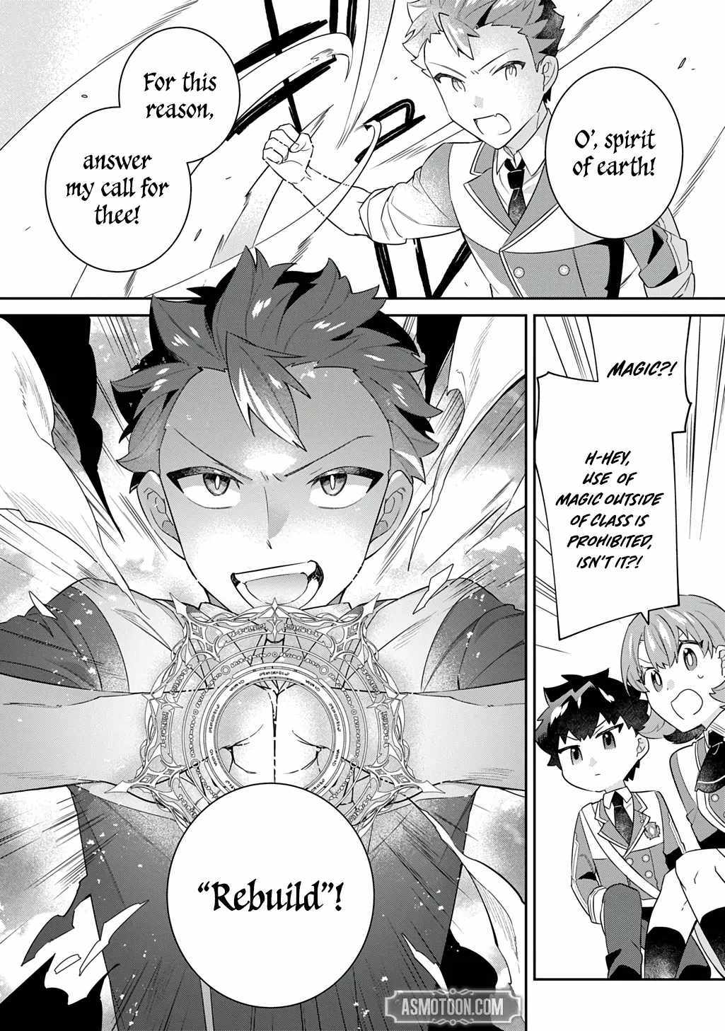 The Divine Mage: The God-Beloved Dropout Enters the Magic Academy Chapter 7 page 6 - 