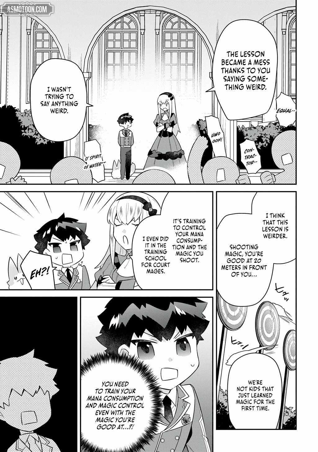 The Divine Mage: The God-Beloved Dropout Enters the Magic Academy Chapter 8 page 16 - 
