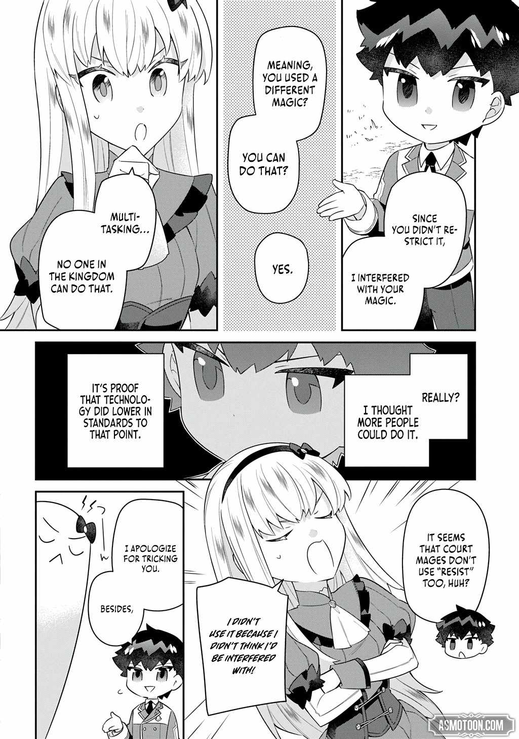The Divine Mage: The God-Beloved Dropout Enters the Magic Academy Chapter 8 page 21 - 