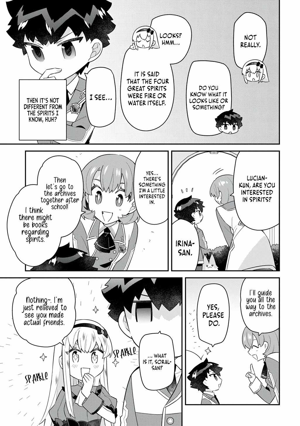 The Divine Mage: The God-Beloved Dropout Enters the Magic Academy Chapter 8 page 24 - 