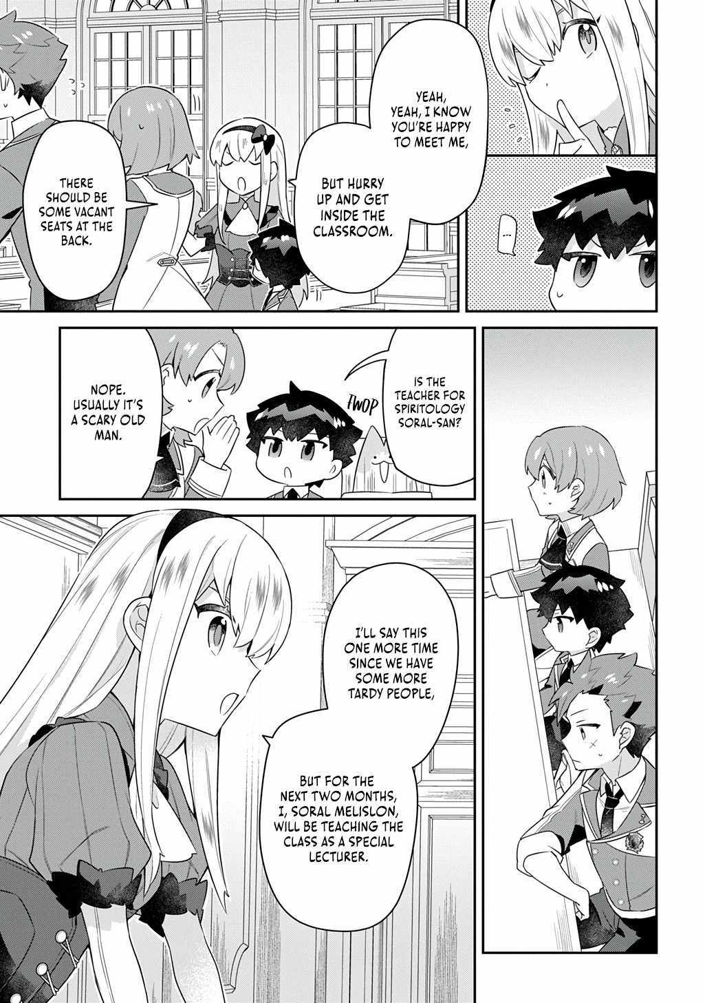 The Divine Mage: The God-Beloved Dropout Enters the Magic Academy Chapter 8 page 4 - 