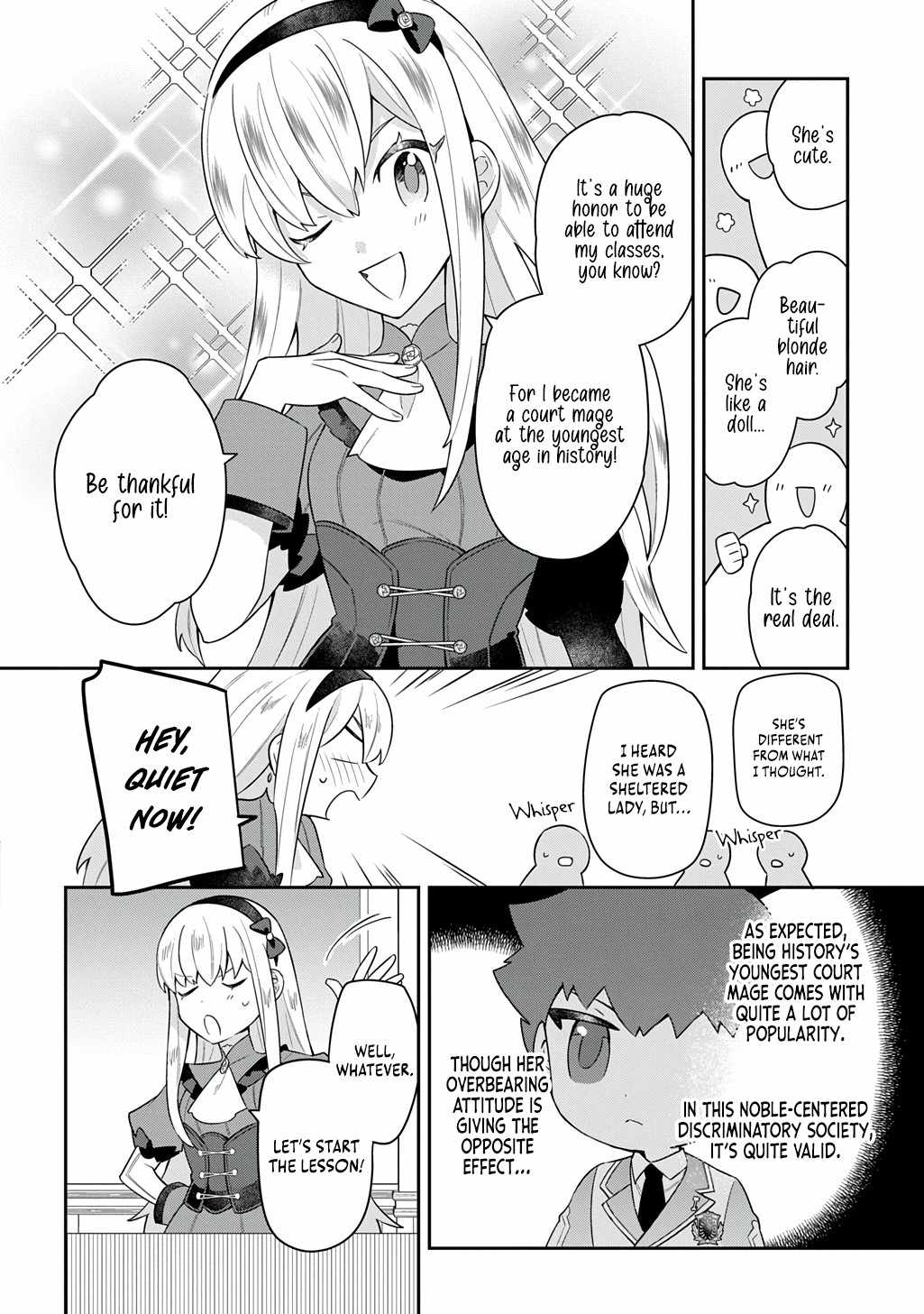 The Divine Mage: The God-Beloved Dropout Enters the Magic Academy Chapter 8 page 5 - 