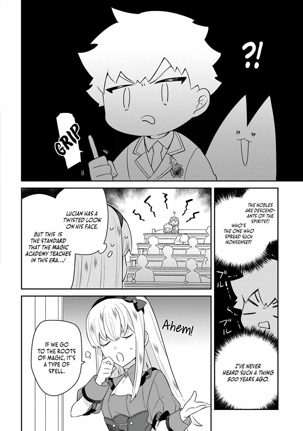 The Divine Mage: The God-Beloved Dropout Enters the Magic Academy Chapter 8 page 9 - 