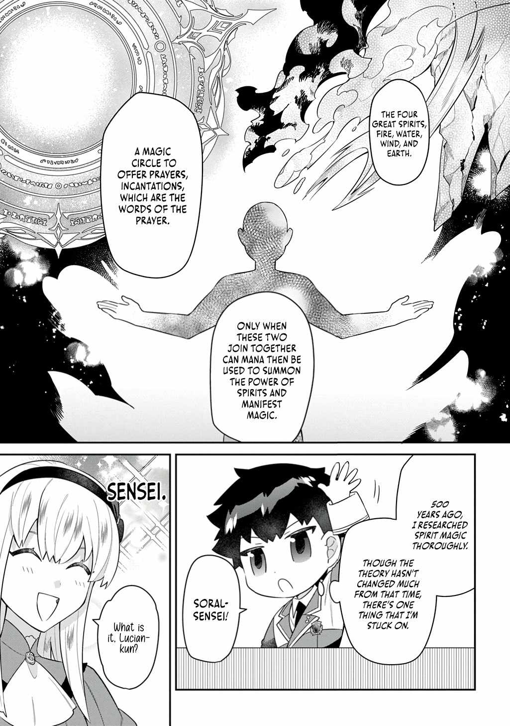 The Divine Mage: The God-Beloved Dropout Enters the Magic Academy Chapter 8 page 10 - 
