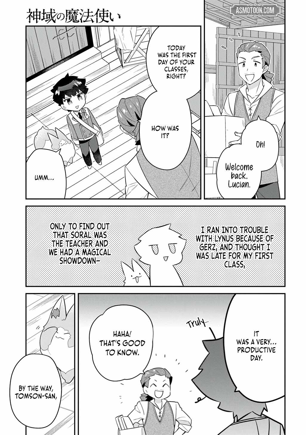 The Divine Mage: The God-Beloved Dropout Enters the Magic Academy Chapter 9.1 page 10 - 