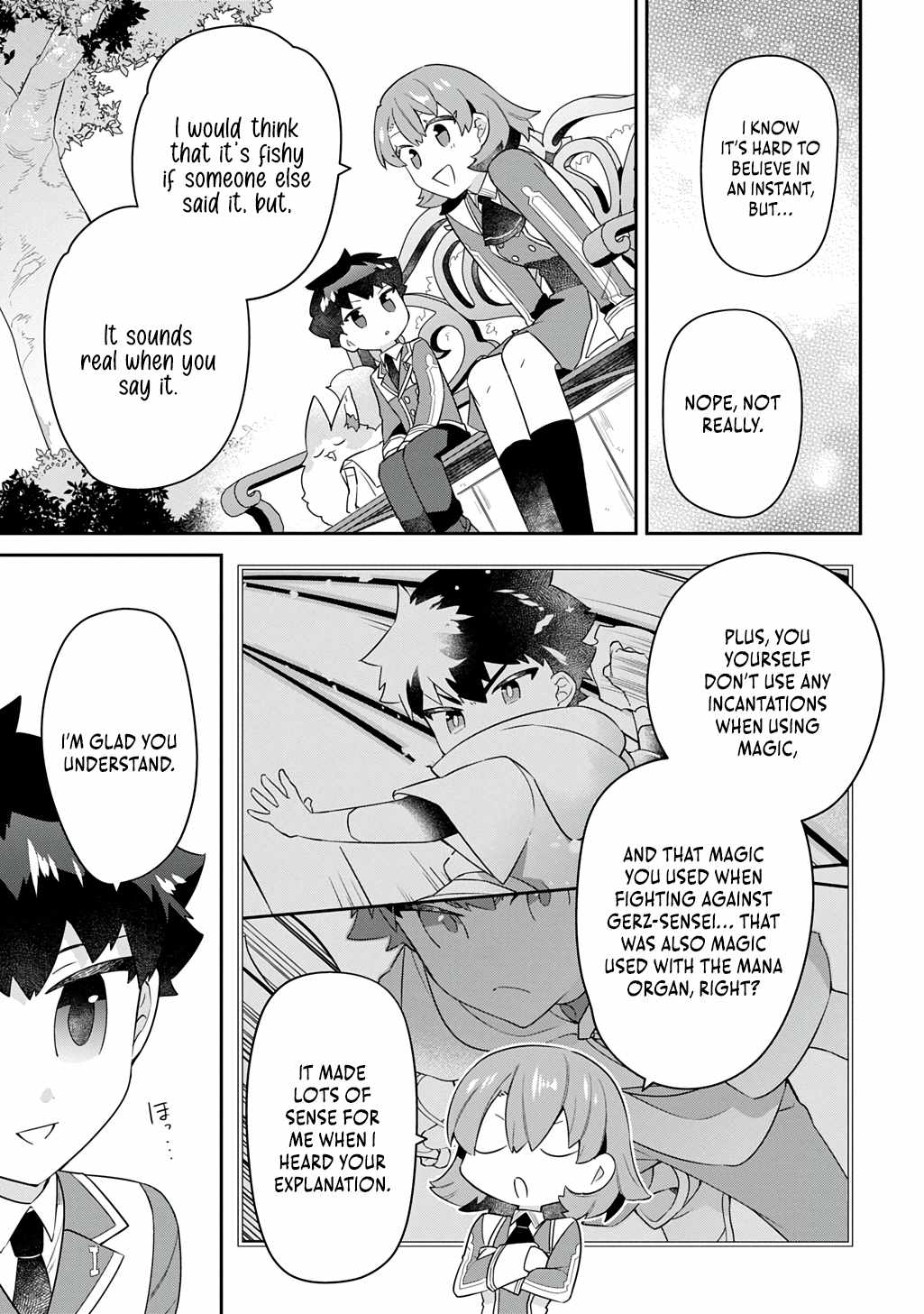 The Divine Mage: The God-Beloved Dropout Enters the Magic Academy Chapter 9.2 page 4 - 