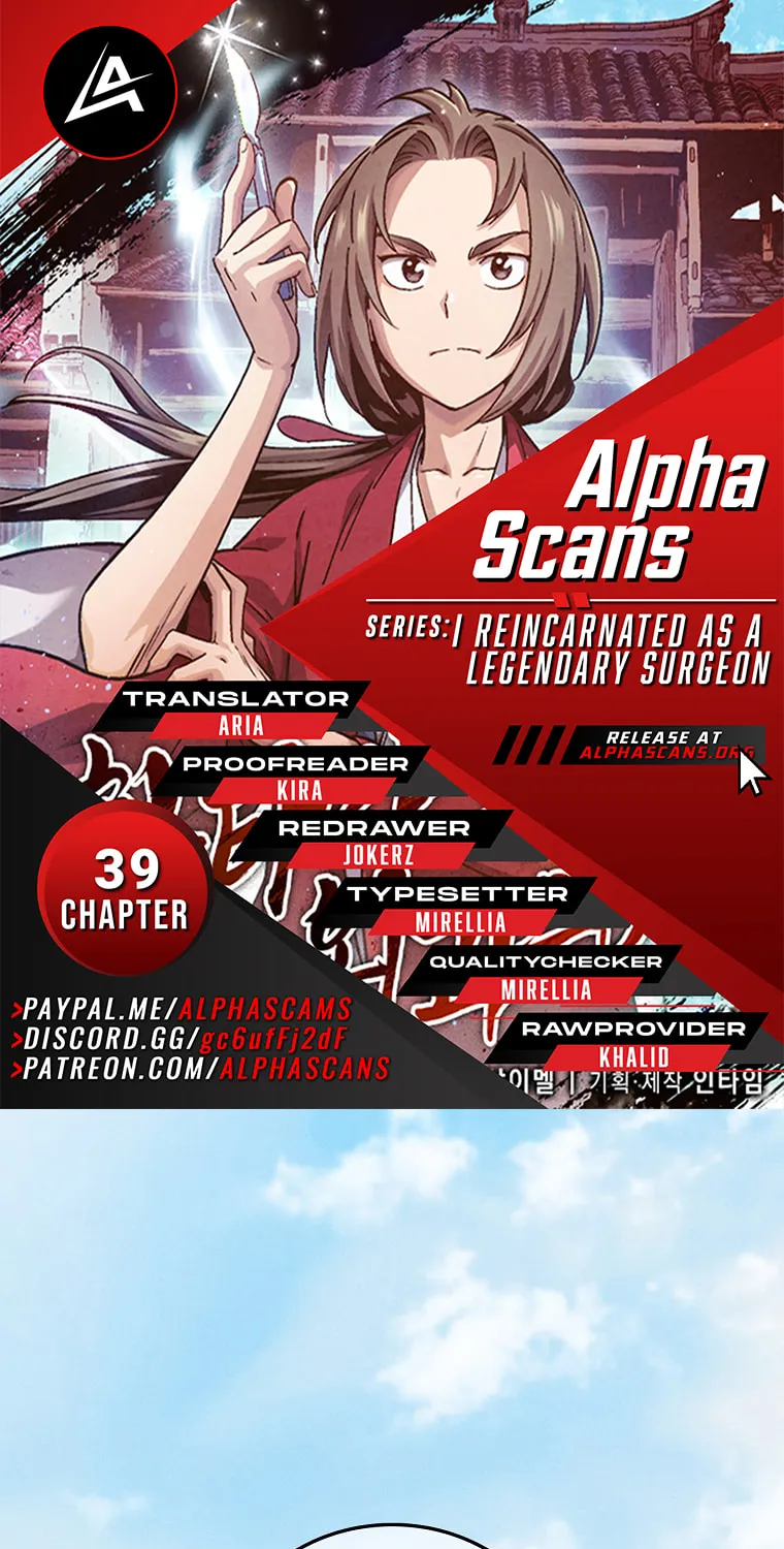 The Divine Surgeon Chapter 39 page 1 - 