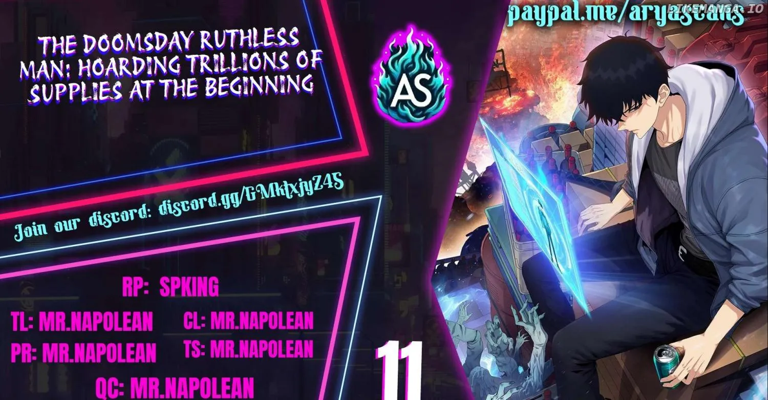 The doomsday ruthless man: hoarding trillions of supplies at the beginning Chapter 11 page 2 - 