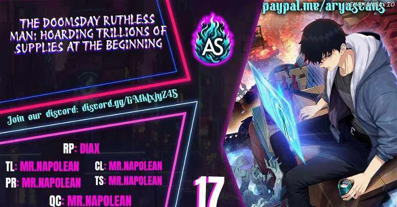 The doomsday ruthless man: hoarding trillions of supplies at the beginning Chapter 17 page 1 - 