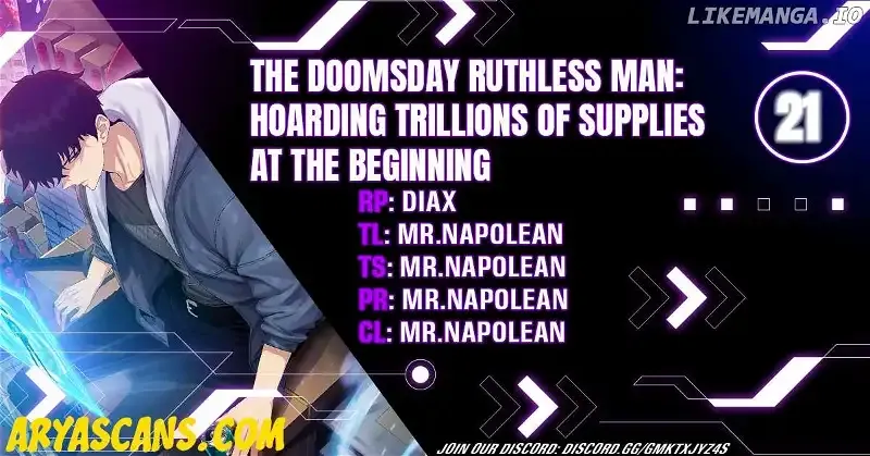 The doomsday ruthless man: hoarding trillions of supplies at the beginning Chapter 21 page 1 - 