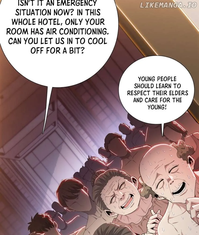 The doomsday ruthless man: hoarding trillions of supplies at the beginning Chapter 7 page 100 - 