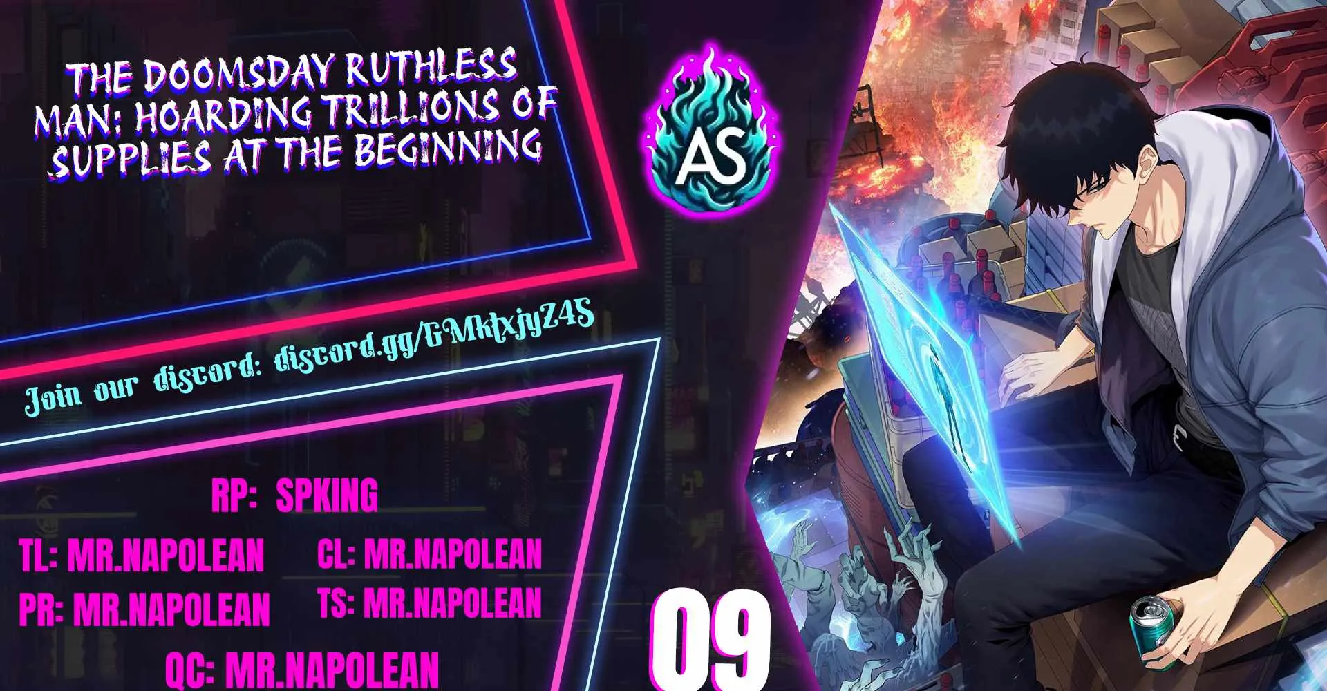 The doomsday ruthless man: hoarding trillions of supplies at the beginning Chapter 9 page 2 - 