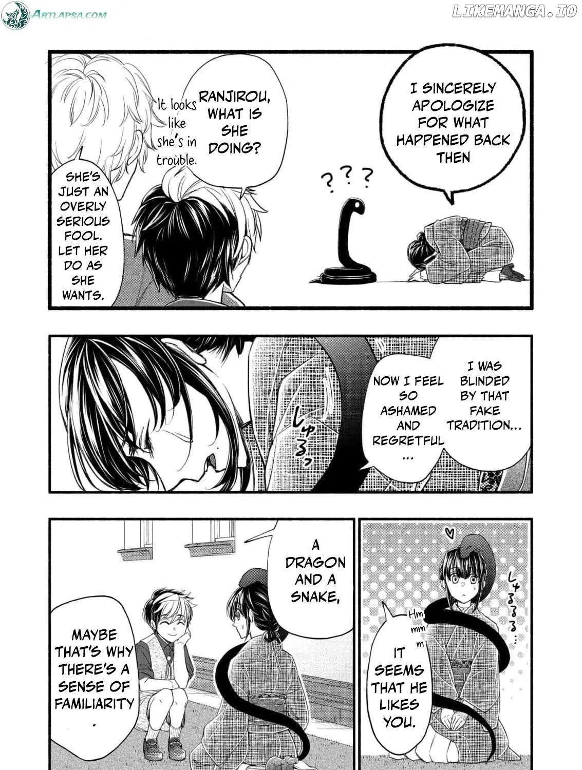 The dragon bride ensnared by the devil’s lies Chapter 7 page 21 - 