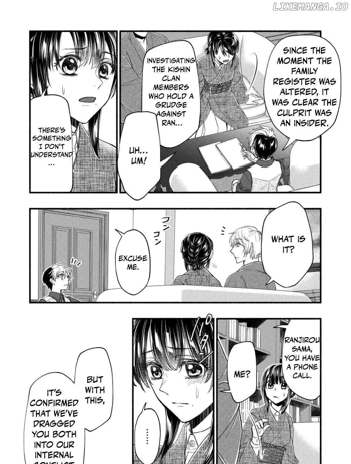 The dragon bride ensnared by the devil’s lies Chapter 7 page 33 - 