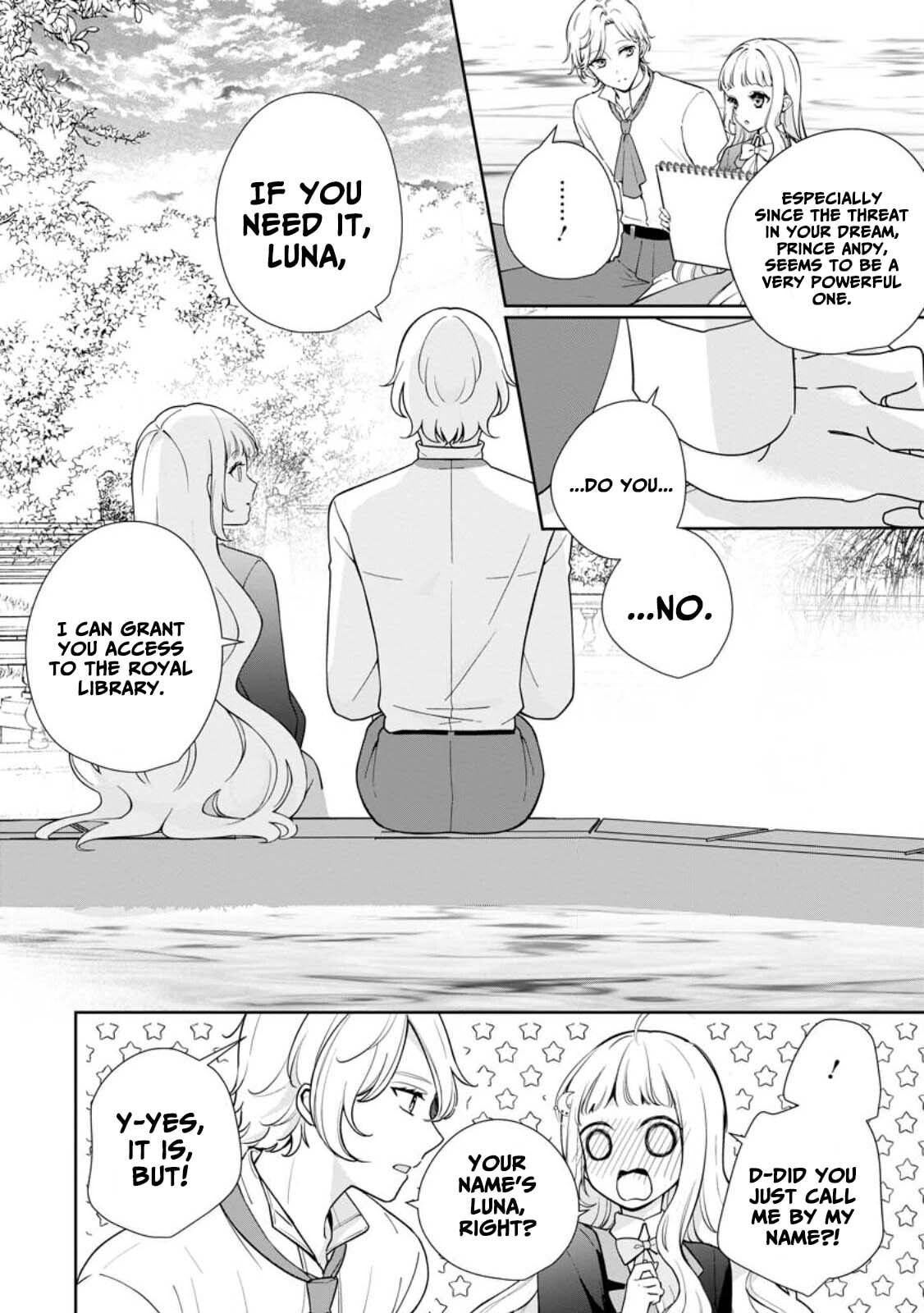 The Dreaming Saint Chosen as the Prince’s Bedside Companion Chapter 2.2 page 6 - 