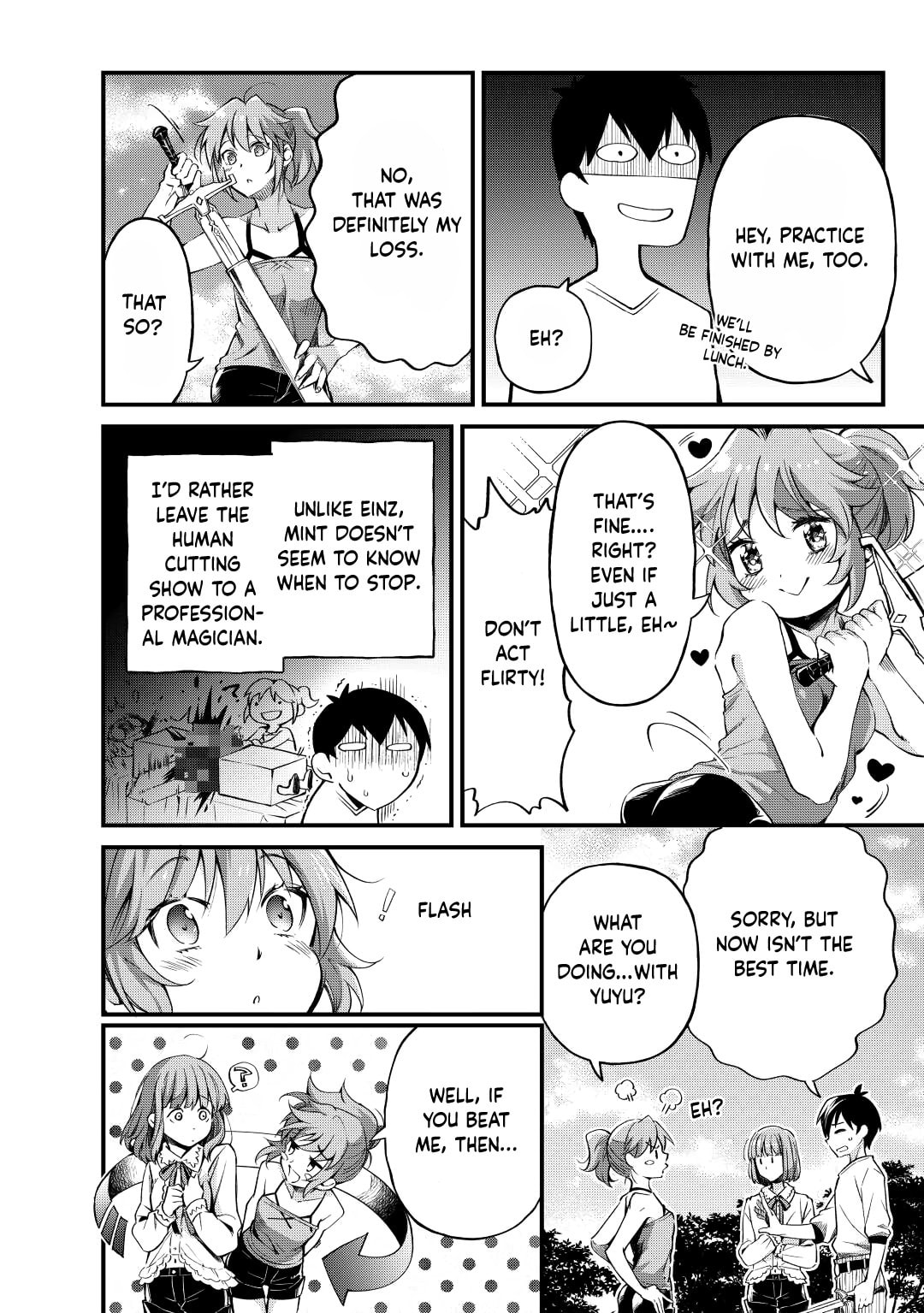 The Dropout 1☆ Magician Unconsciously Uses Cheats Today as Well Chapter 12 page 11 - 