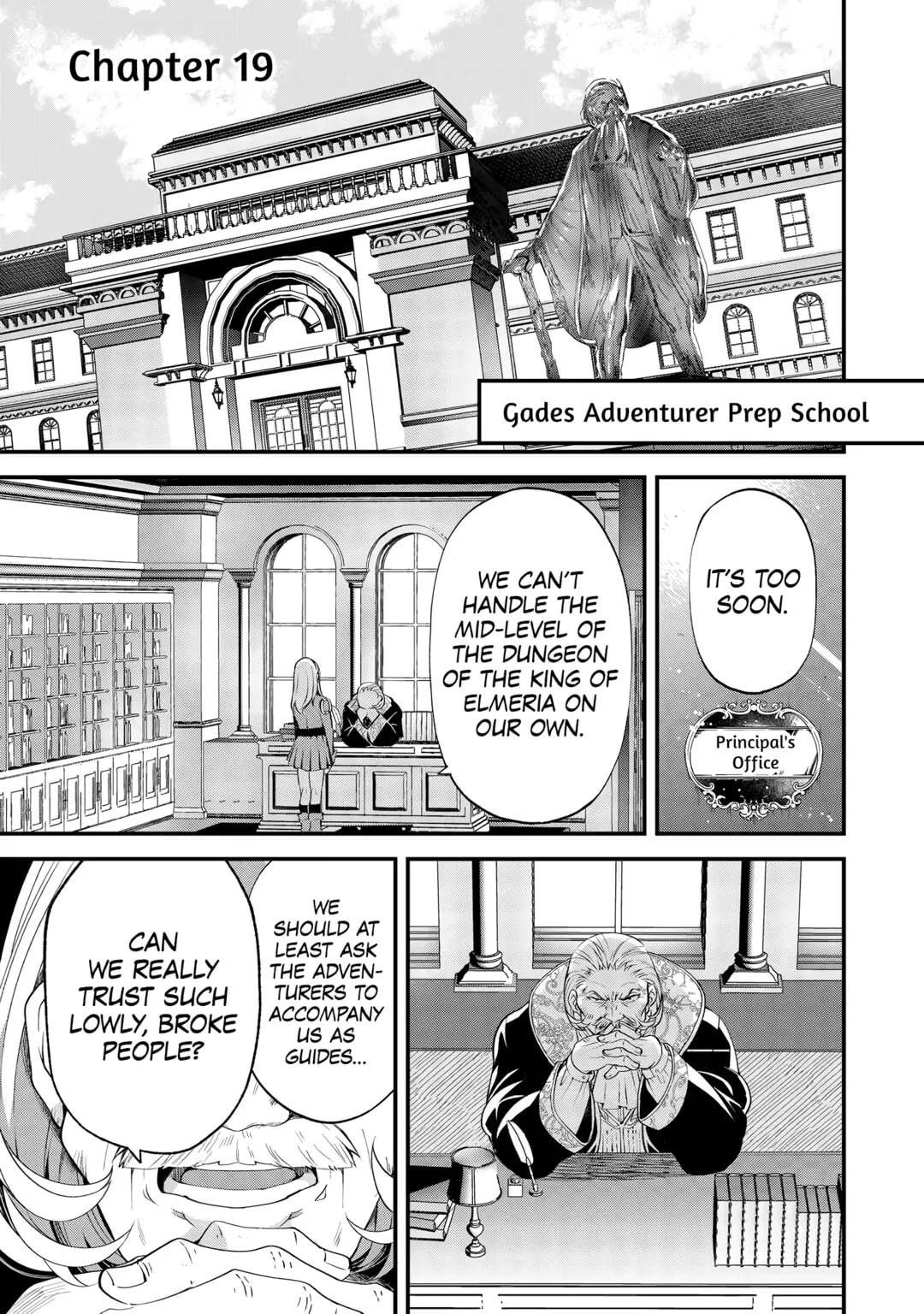 The Dropout 1☆ Magician Unconsciously Uses Cheats Today as Well Chapter 19 page 1 - 
