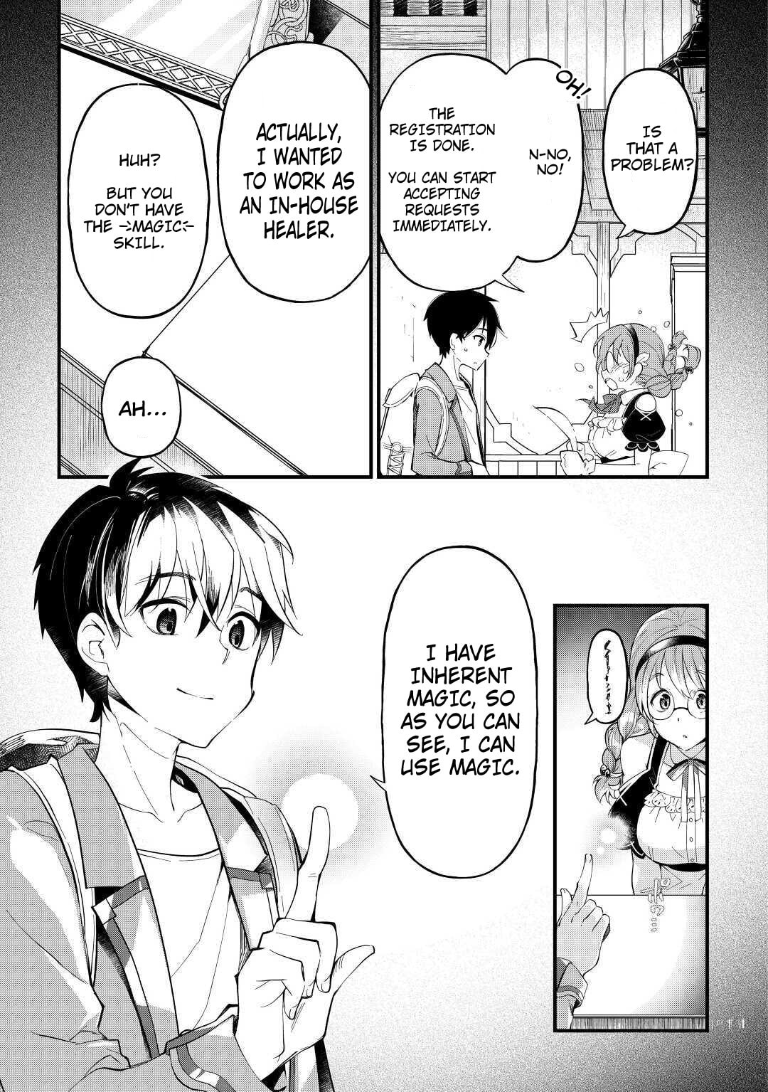 The Dropout 1☆ Magician Unconsciously Uses Cheats Today as Well Chapter 2 page 8 - 