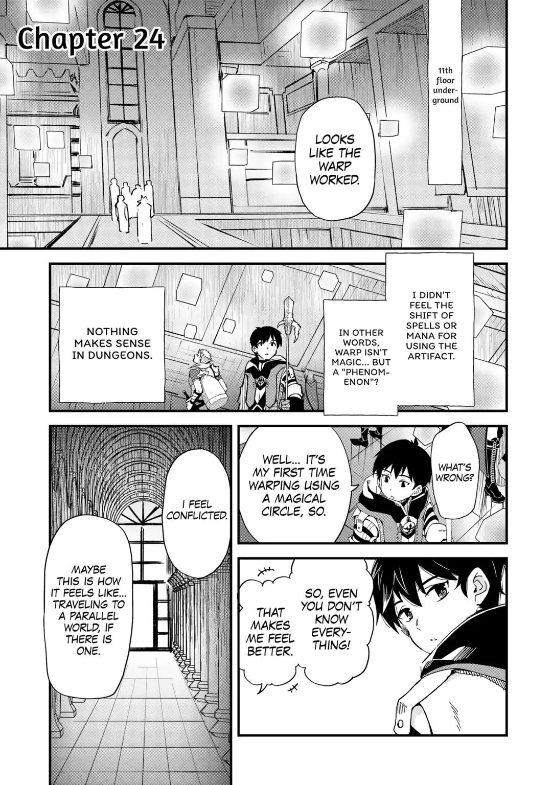 The Dropout 1☆ Magician Unconsciously Uses Cheats Today as Well Chapter 24 page 1 - 