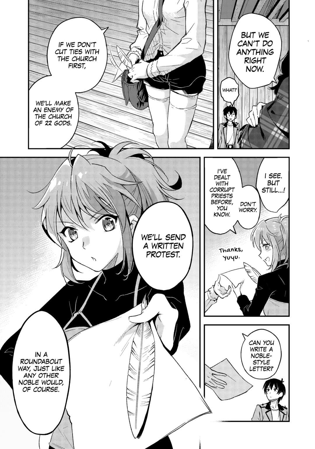 The Dropout 1☆ Magician Unconsciously Uses Cheats Today as Well Chapter 34 page 15 - 