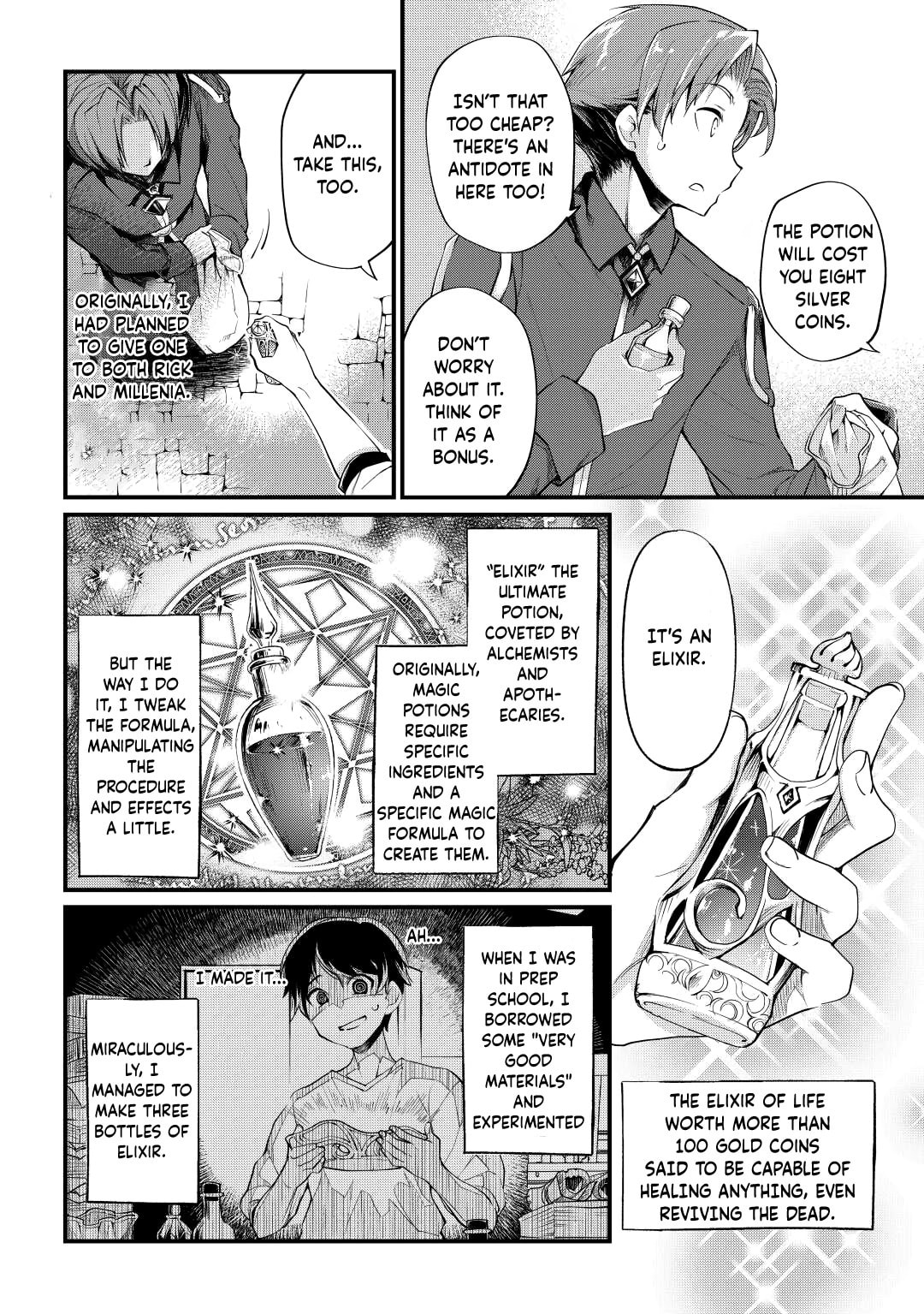 The Dropout 1☆ Magician Unconsciously Uses Cheats Today as Well Chapter 8 page 17 - 