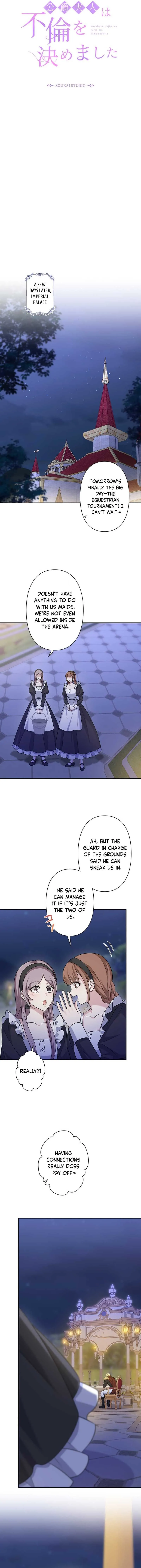 The Duchess Decides to Have an Affair Chapter 25 page 5 - 