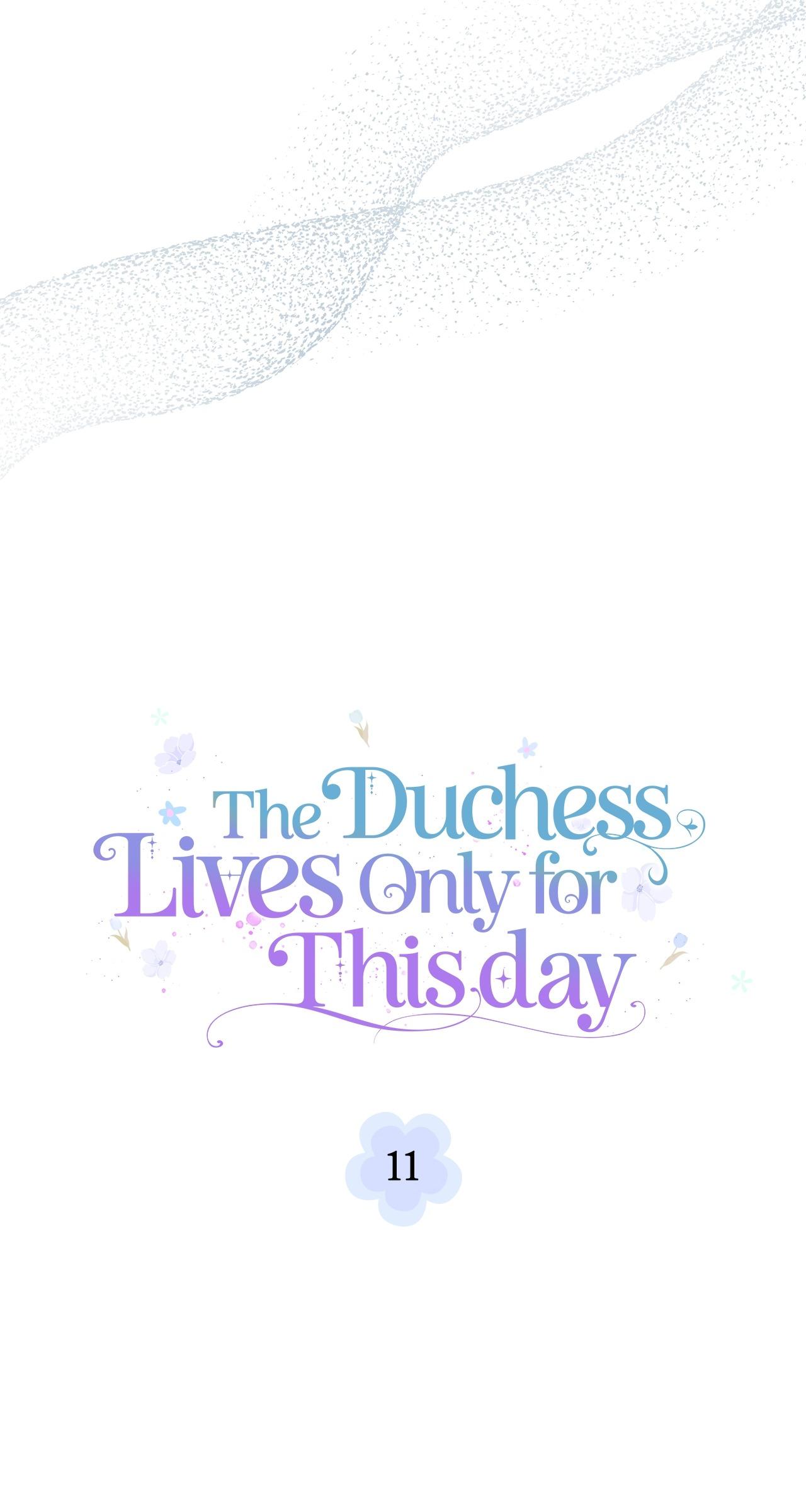 The Duchess Lives Only for This Day Chapter 11 page 8 - 