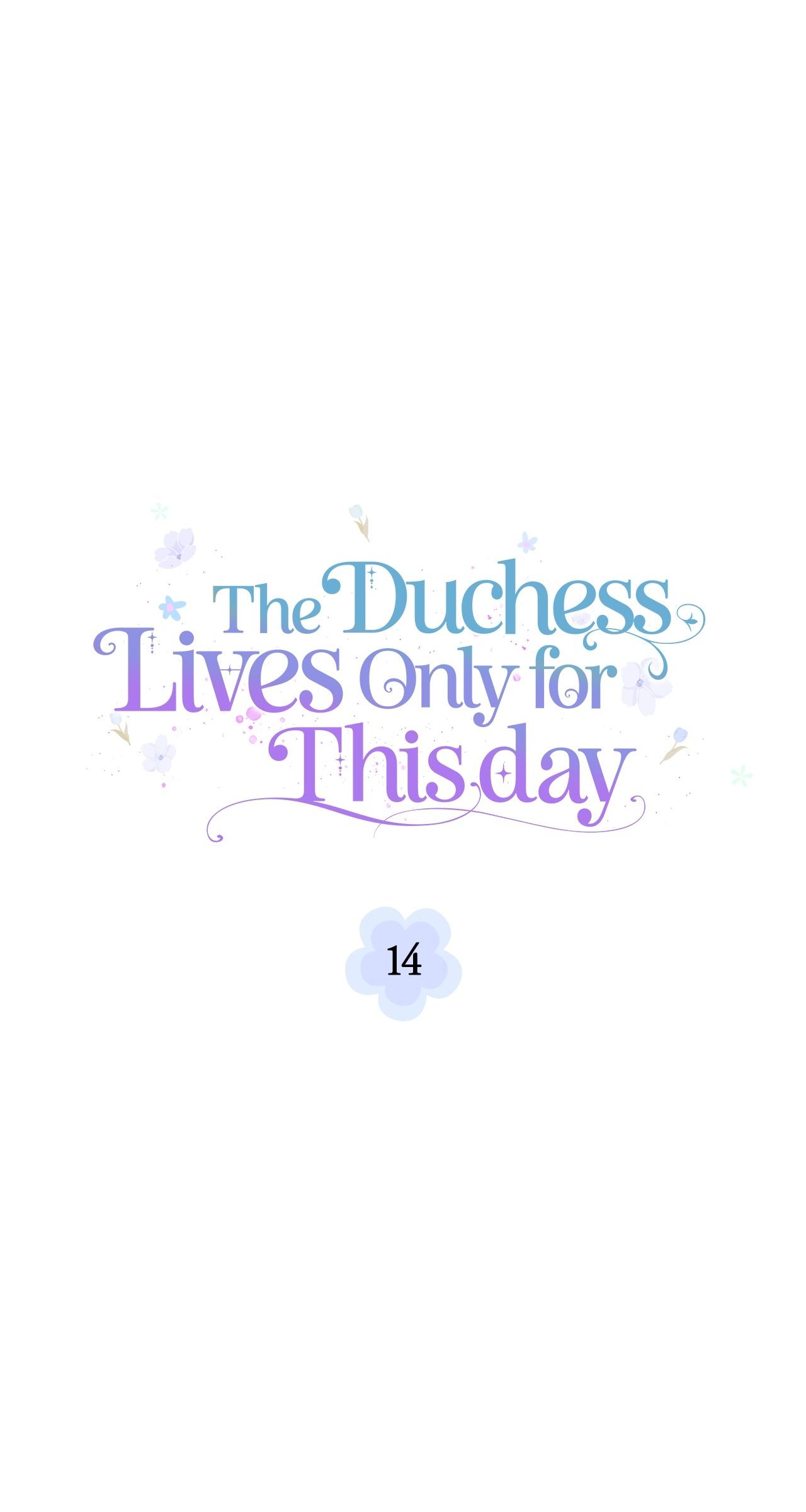 The Duchess Lives Only for This Day Chapter 14 page 34 - 