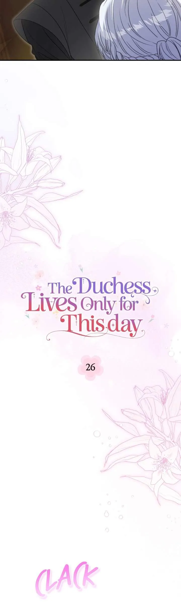 The Duchess Lives Only for This Day Chapter 26 page 21 - 