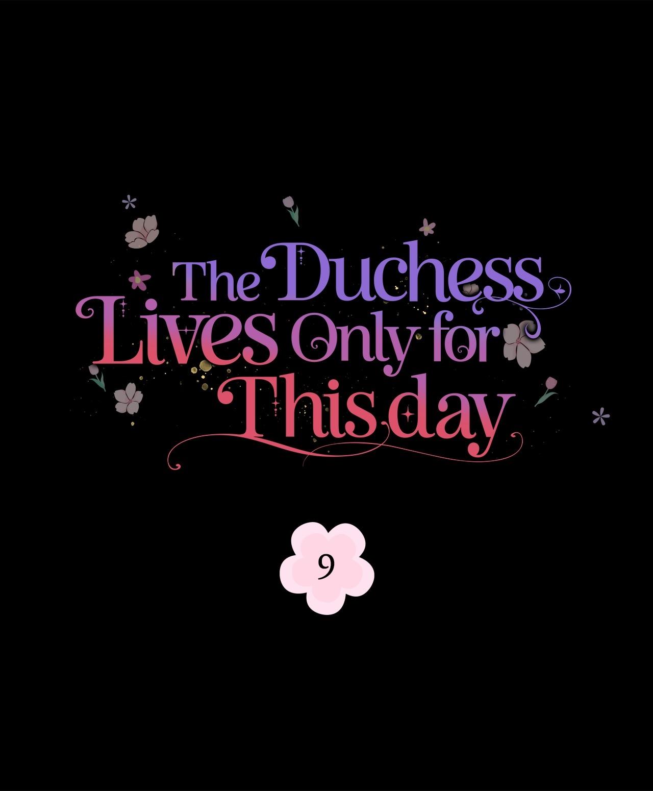 The Duchess Lives Only for This Day Chapter 9 page 1 - 