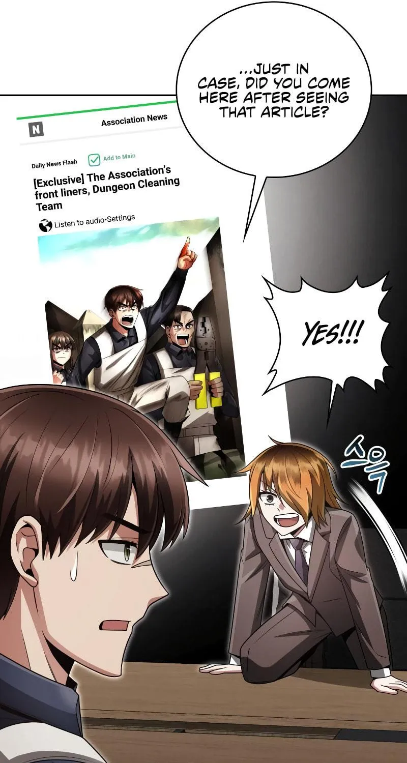 The Dungeon Cleaning Life of a Once Genius Hunter Chapter 28 page 71 - 