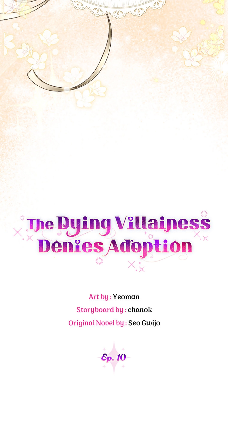 The Dying Villainess Denies Adoption Chapter 10 page 13 - 