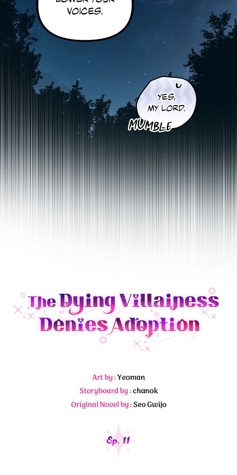 The Dying Villainess Denies Adoption Chapter 11 page 34 - 