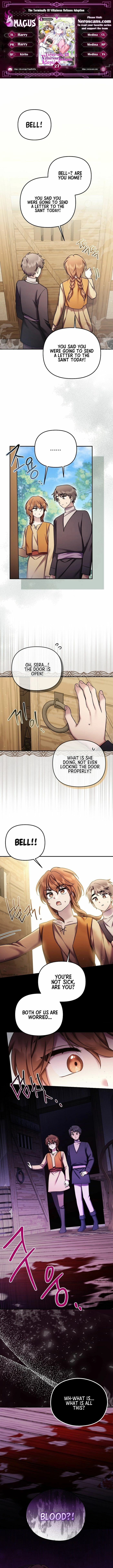 The Dying Villainess Denies Adoption Chapter 27 page 2 - 