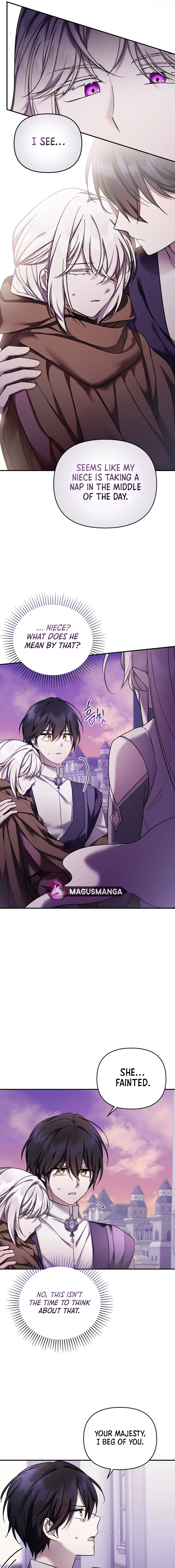 The Dying Villainess Denies Adoption Chapter 38 page 1 - 