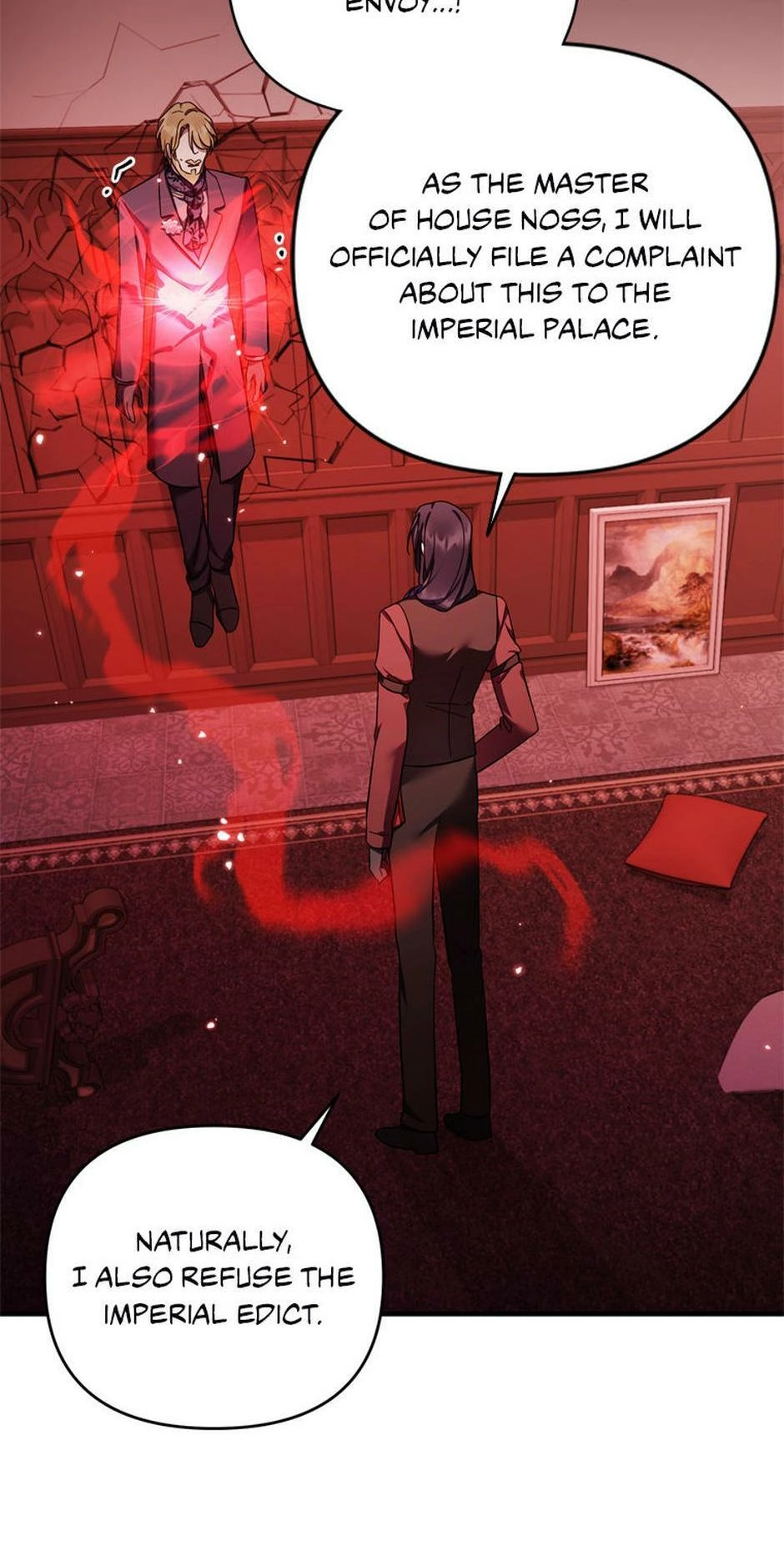 The Dying Villainess Denies Adoption Chapter 45 page 14 - 