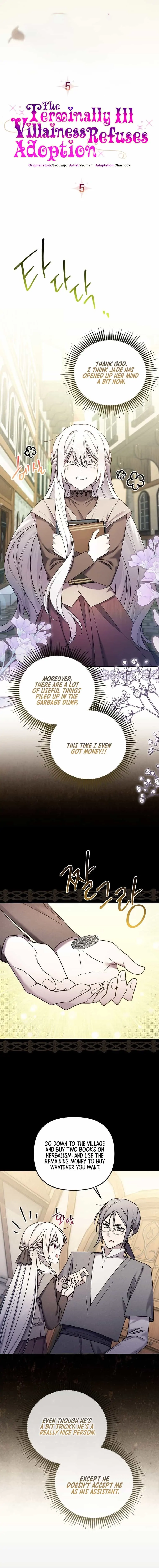 The Dying Villainess Denies Adoption Chapter 5 page 2 - 