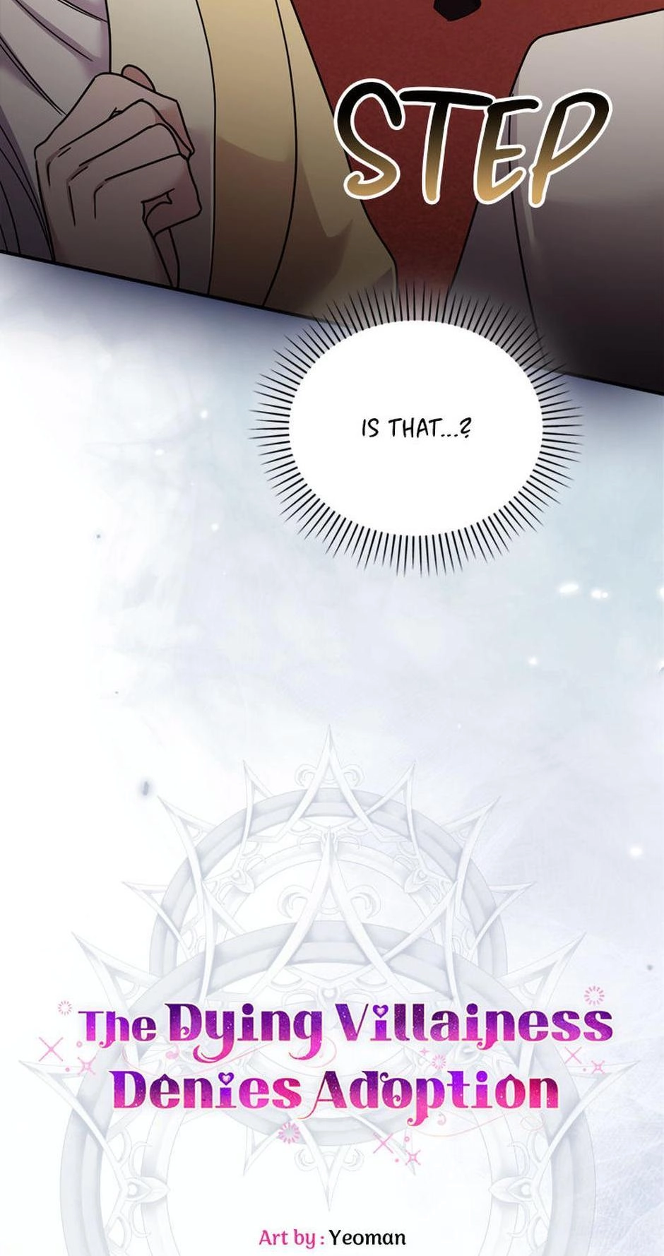 The Dying Villainess Denies Adoption Chapter 56 page 18 - 