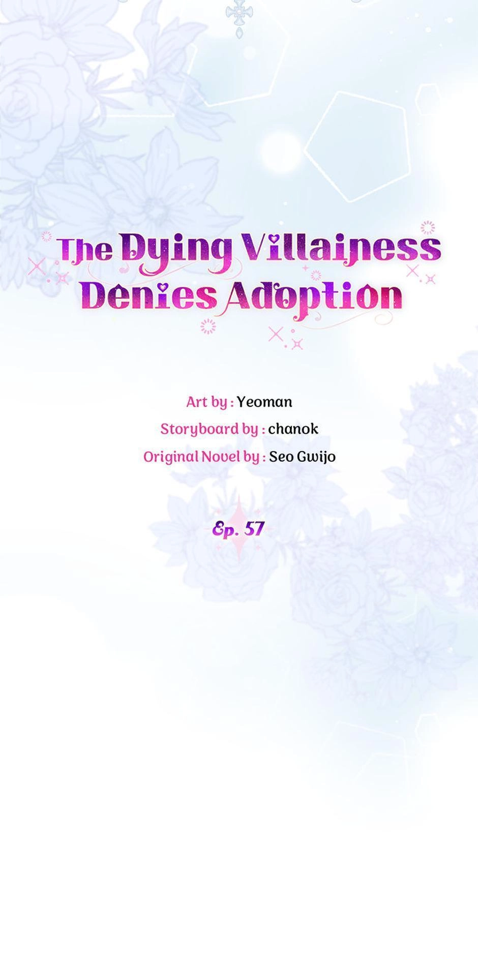 The Dying Villainess Denies Adoption Chapter 57 page 35 - 