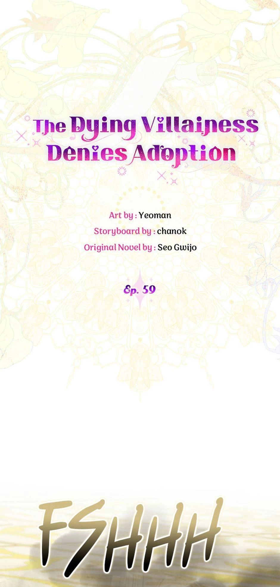 The Dying Villainess Denies Adoption Chapter 59 page 34 - 