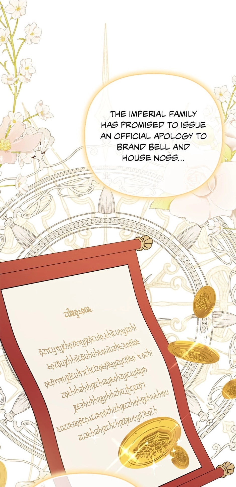The Dying Villainess Denies Adoption Chapter 71 page 69 - 