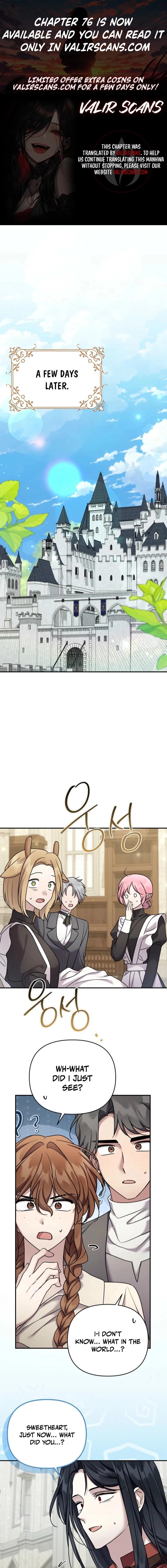 The Dying Villainess Denies Adoption Chapter 72 page 1 - 