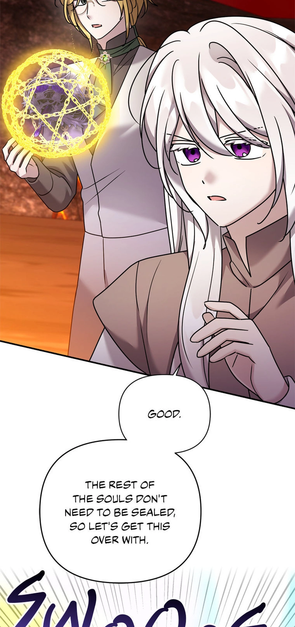 The Dying Villainess Denies Adoption Chapter 78 page 37 - 