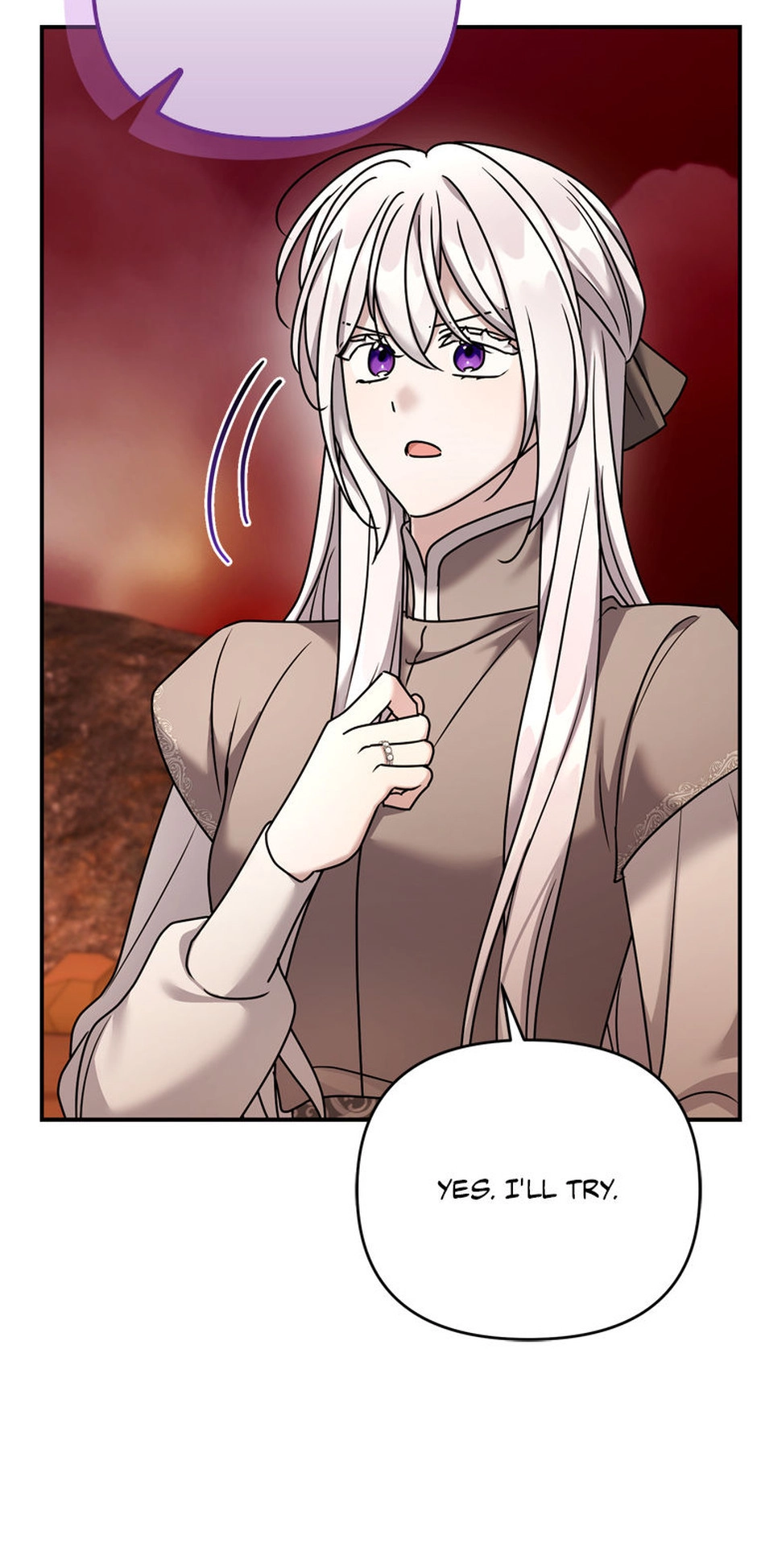 The Dying Villainess Denies Adoption Chapter 78 page 9 - 