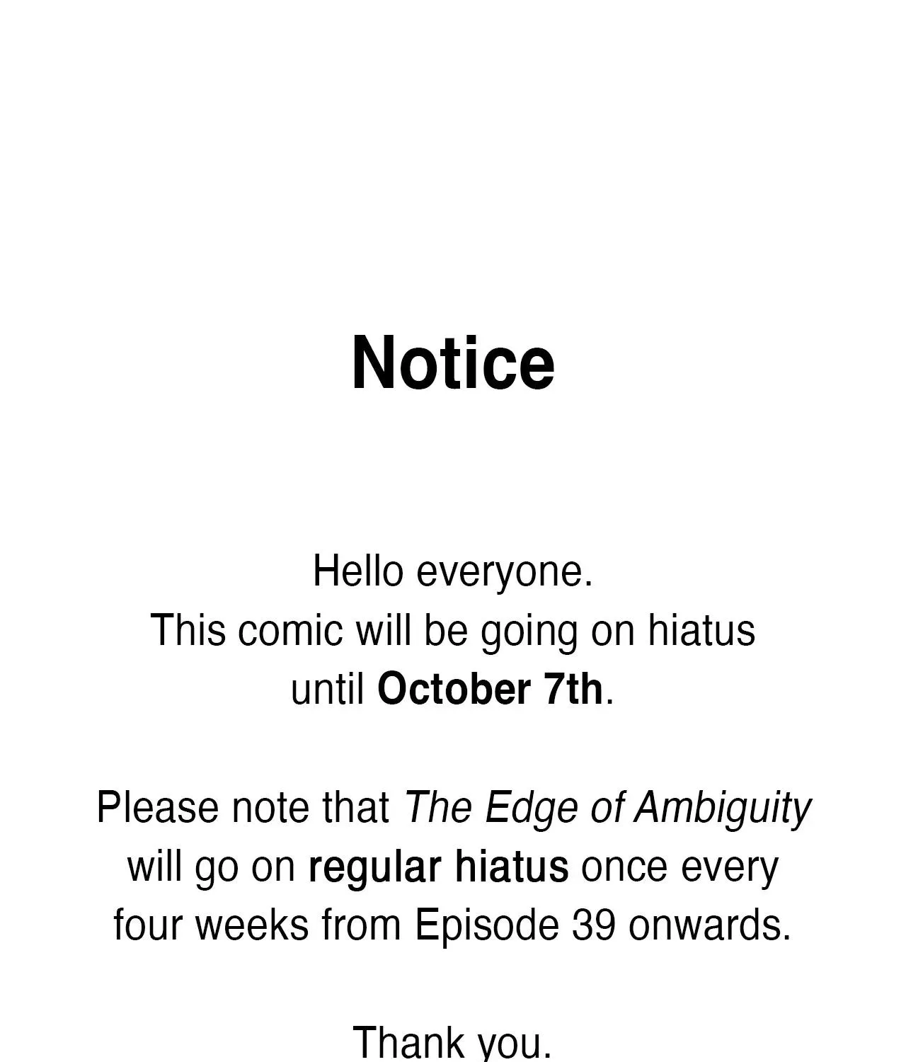 The Edge of Ambiguity Chapter 2.1 page 1 - 